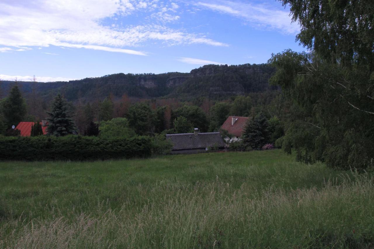 Wellness Chaloupka Mezna - Narodni Park Ceske Svycarsko Villa Hřensko Dış mekan fotoğraf