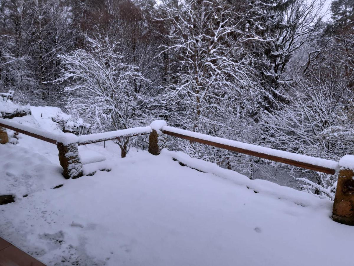 Wellness Chaloupka Mezna - Narodni Park Ceske Svycarsko Villa Hřensko Dış mekan fotoğraf